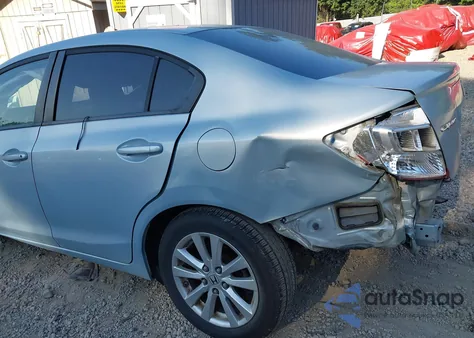 2012 Honda Civic Ex z USA, uszkodzony, nr VIN 19XFB2F87CE355143